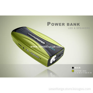 5v / 1a Universal Portable Power Bank 5600mah Adopt Traditional Press Button, Uv-shape Case